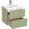Тумба под раковину подвесная CERSANIT MODUO 60 для COMO 60 шалфей 69344